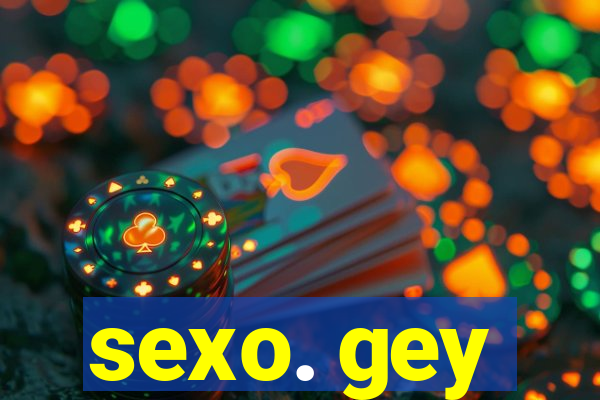 sexo. gey